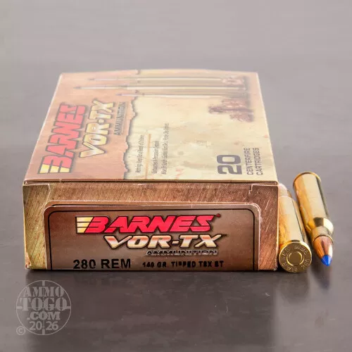 280 Remington TTSX Ammo for Sale by Barnes – 20 Rounds