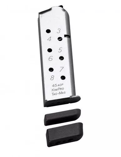 8-round KimPro Tac-Mag, full-length, .45 ACP