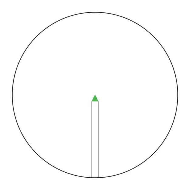 Accupoint 4-16X50mm Sfp Illum Green Bac Triangle Post Blk