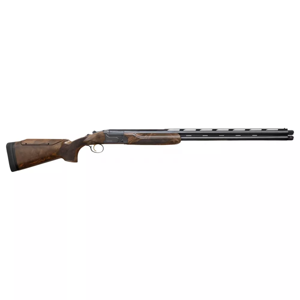 AKKAR 206 TARGET FORCE 12GA, 2.75" 32"HIGH RIB ADJ WALNUT