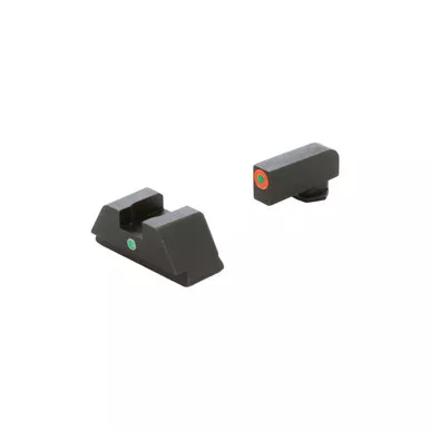 Ameriglo I-DOT Sight Set, Fits Glock 42, 43, 43X, 48, Black