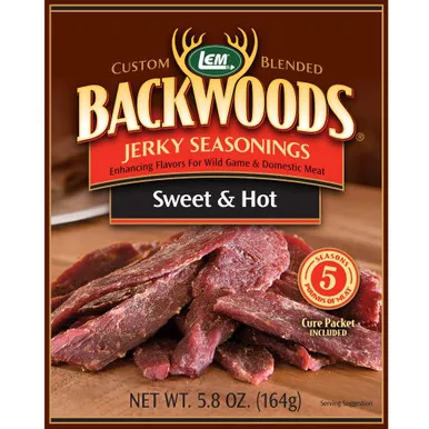 Backwoods Sweet & Hot Jerky Seasoning Makes 5LB