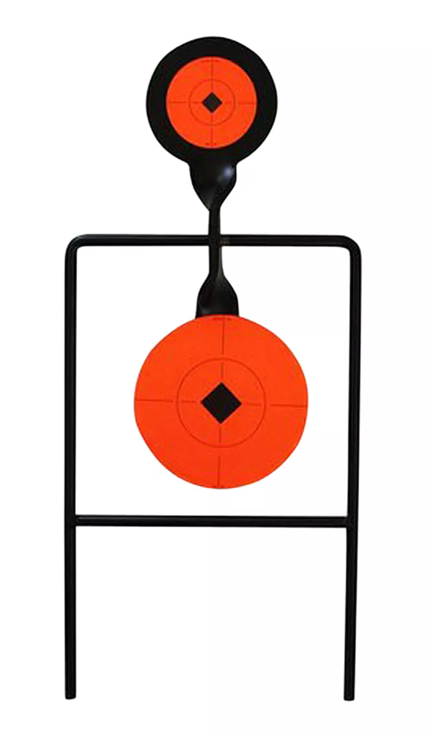 Birchwood Casey 46344 World of Targets Super Double Mag Spinner Handgun Black & Orange Paddle w/Orange Target Steel – White Birch Armory