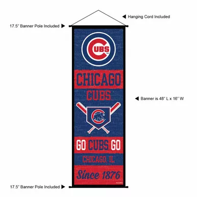 Chicago Baseball Decor and Banner