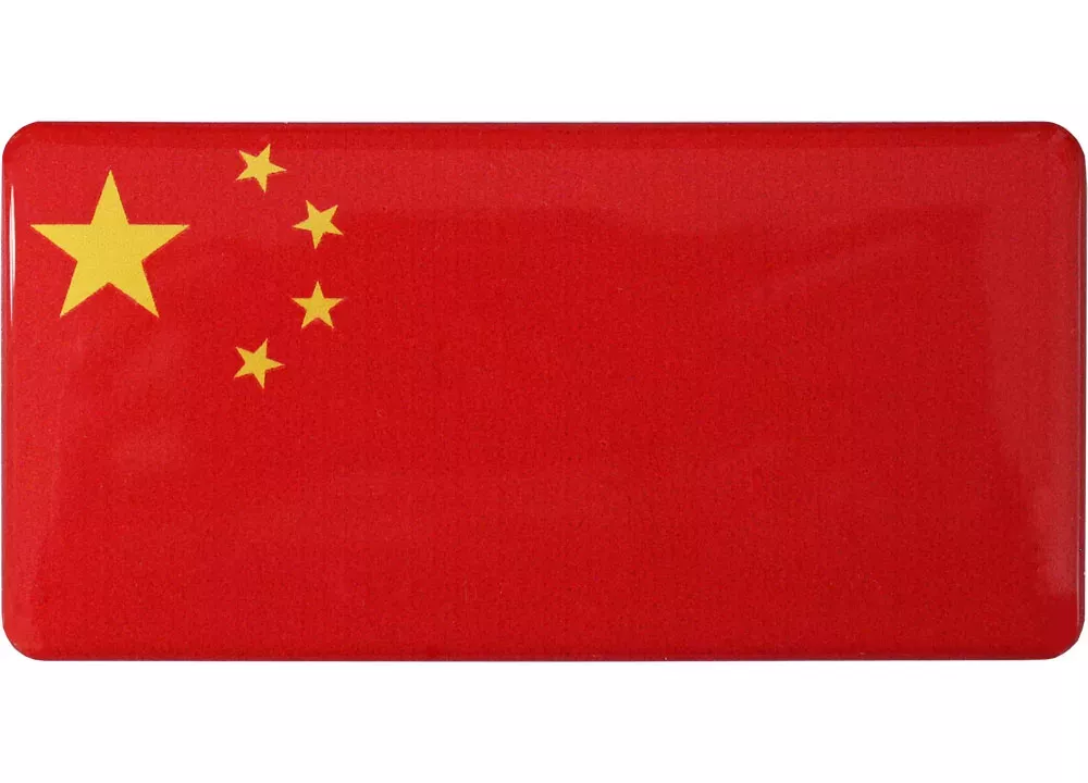 China Domed Sticker