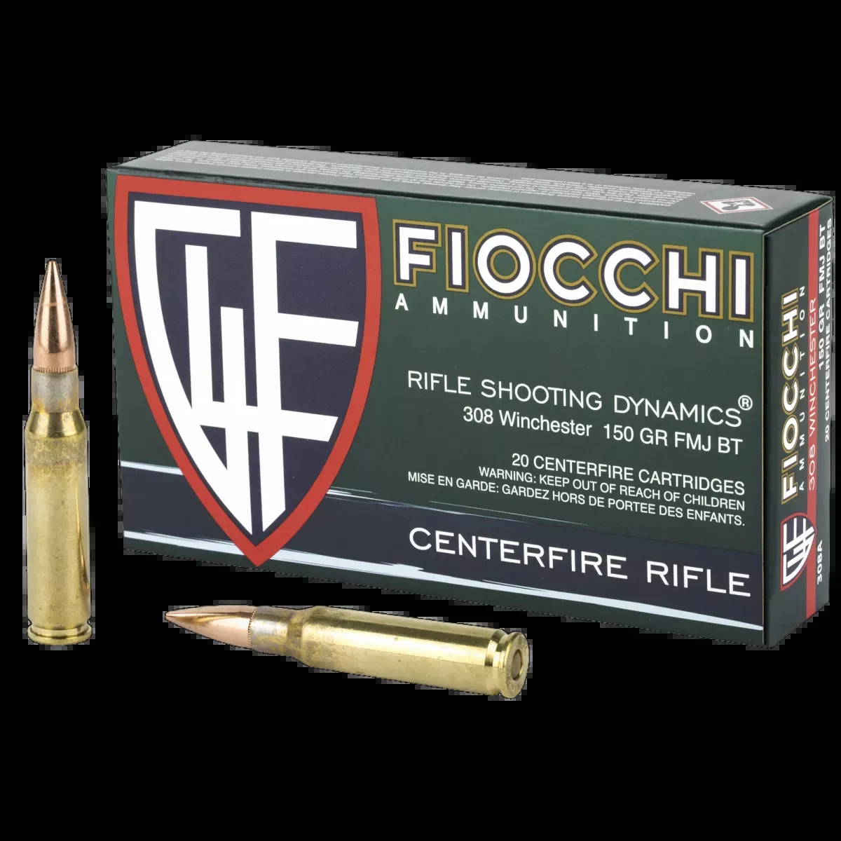Fiocchi Shooting Dynamics 308 Winchester Ammo