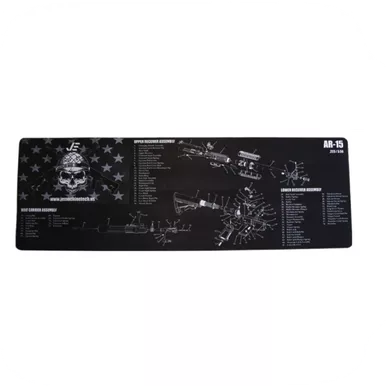 Gun Cleaning Mat With AR-15 Imprint 12" x 36" by J&E Machine Tech