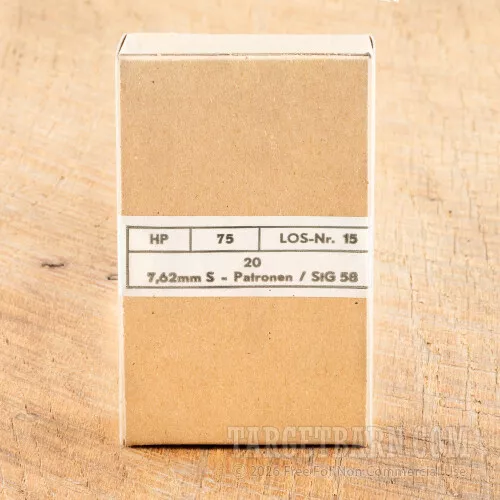 Hitrenberger 308 Winchester 146 Grain FMJ – 20 Rounds