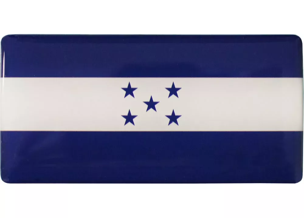 Honduras Domed Sticker