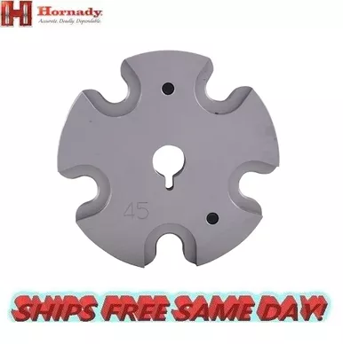 Hornady AP Progressive Press Shellplate #45 for 45 ACP, 45 Win Mag # 392645