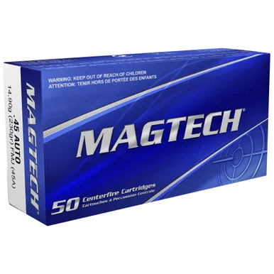 Magtech 45ACP 230GR FMJ, 1,000 Rds