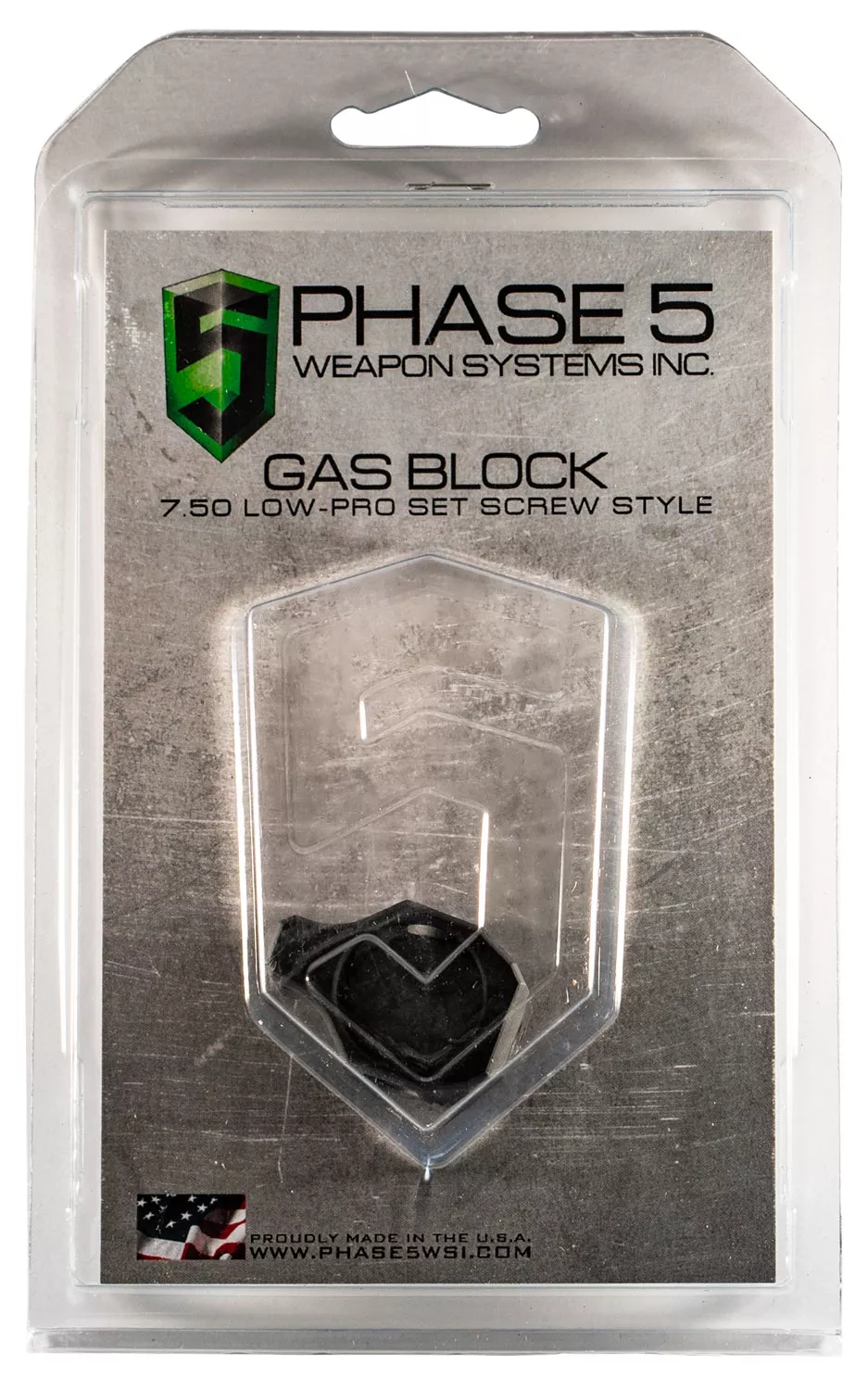 Phase 5 Weapon Systems LOPROGAS Lo Pro Gas Block – White Birch Armory