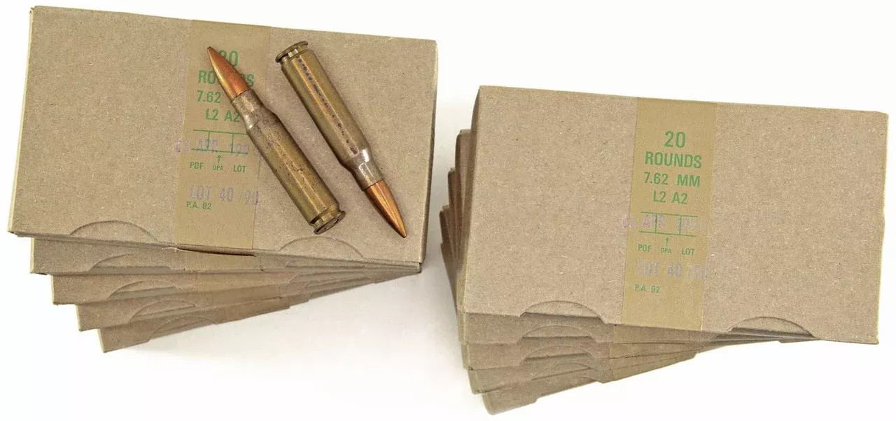 Quick Pack! - 200rds POF .308 WIN (7.62x51 NATO) 147gr FMJ Surplus Ammunition