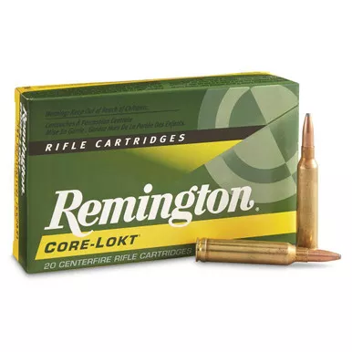 Remington Core-Lokt Ammunition - 7 MM RemingtonMagnum - 175 Grain Pointed Soft Point - 20 Round