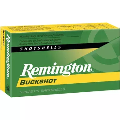 Remington Express Buffered Buckshot Loads 12 ga. 2.75 in. 12 Pellet 0 Buck Shot 5 rd.