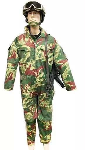 ‘SAVOY 7’ Combat Jumpsuit, Grass Pattern Camouflage