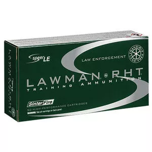 Speer Lawman RHT Ammunition - 45 Auto - 155 Grain Frangible Cleanfire - 50 Rounds