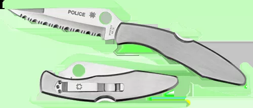 Spyderco Police4.13″ Folding Spear Point