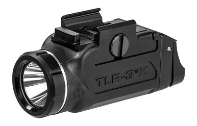 Streamlight TLR-3X USB Compact Multi-Fuel Weapon Light for 1913 Rails – Black Finish