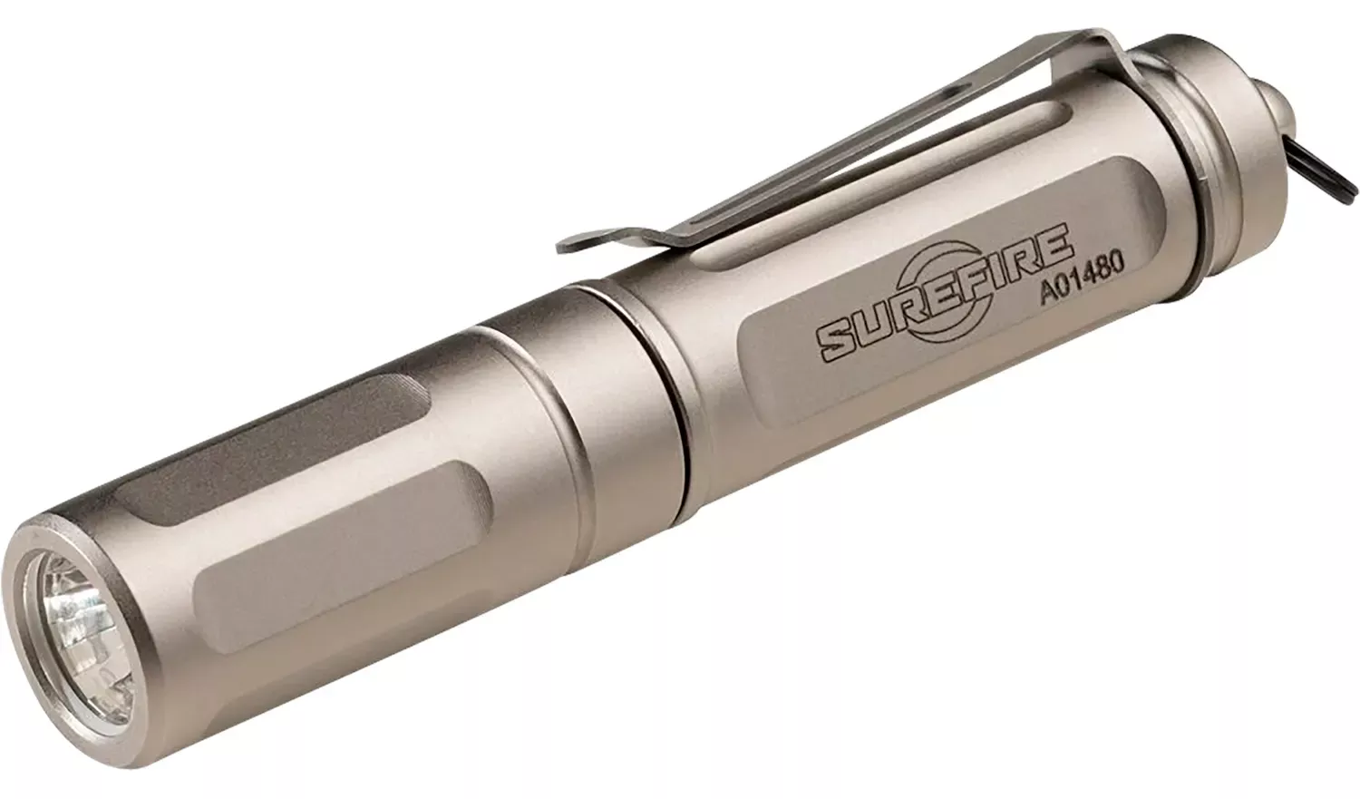 SureFire Titan Plus Ultra-Compact Nickel Plated Brass White LED 15-300 Lumens 66 Meters Range
