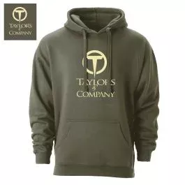 Taylor's Hoodie Benchmark Deep Lichen Small - Clearance