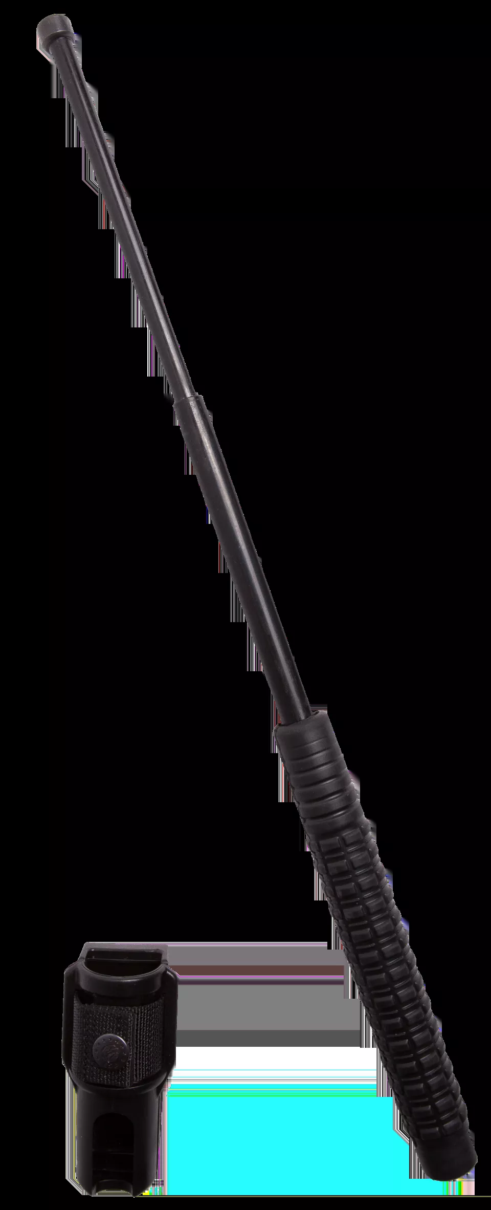 Uzi Accessories Law Enforcement Expandable Baton 8.25″- 21″ Hardened Steel Includes Holster UZIEXB21
