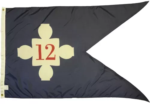 XII Corps Headquarters Flag (Army of the Potomac, 1863 Design) – American Civil War Nylon Series Reproduction Flag – Flagpro