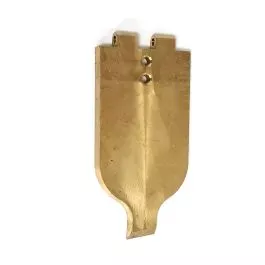 Zouave Patchbox Lid Brass